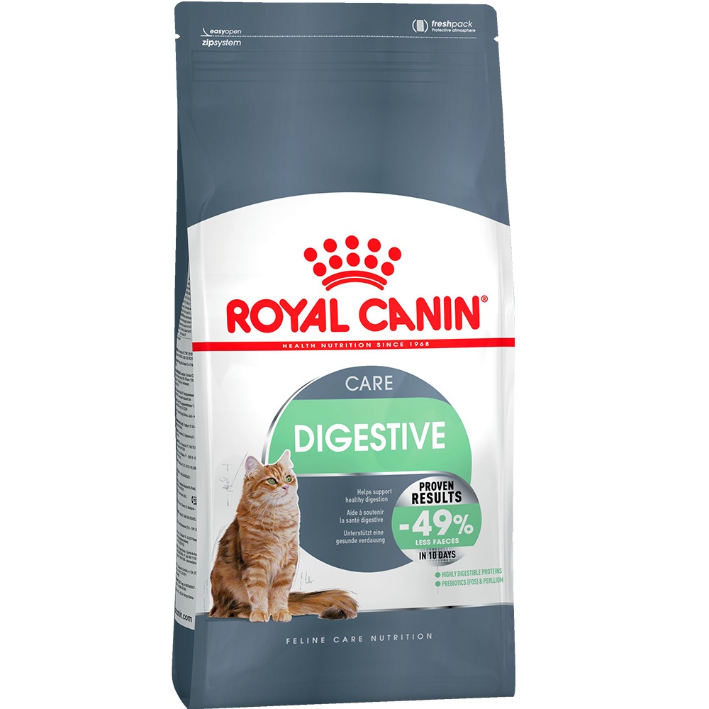 фото Корм для кошек royal canin digestive comfort для поддержания функции пищеварения, рыба 400 г