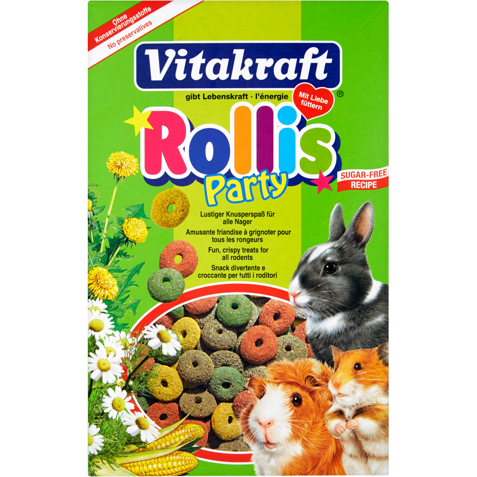 фото Корм для грызунов vitakraft rollis party универсальный 500 г витакрафт