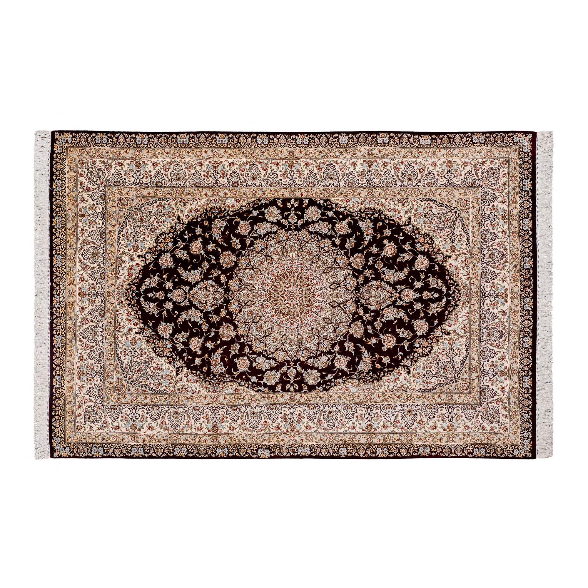 

Ковёр Ковровые галереи кум 1569 шёлк на шёлке 1.58х2.35 м