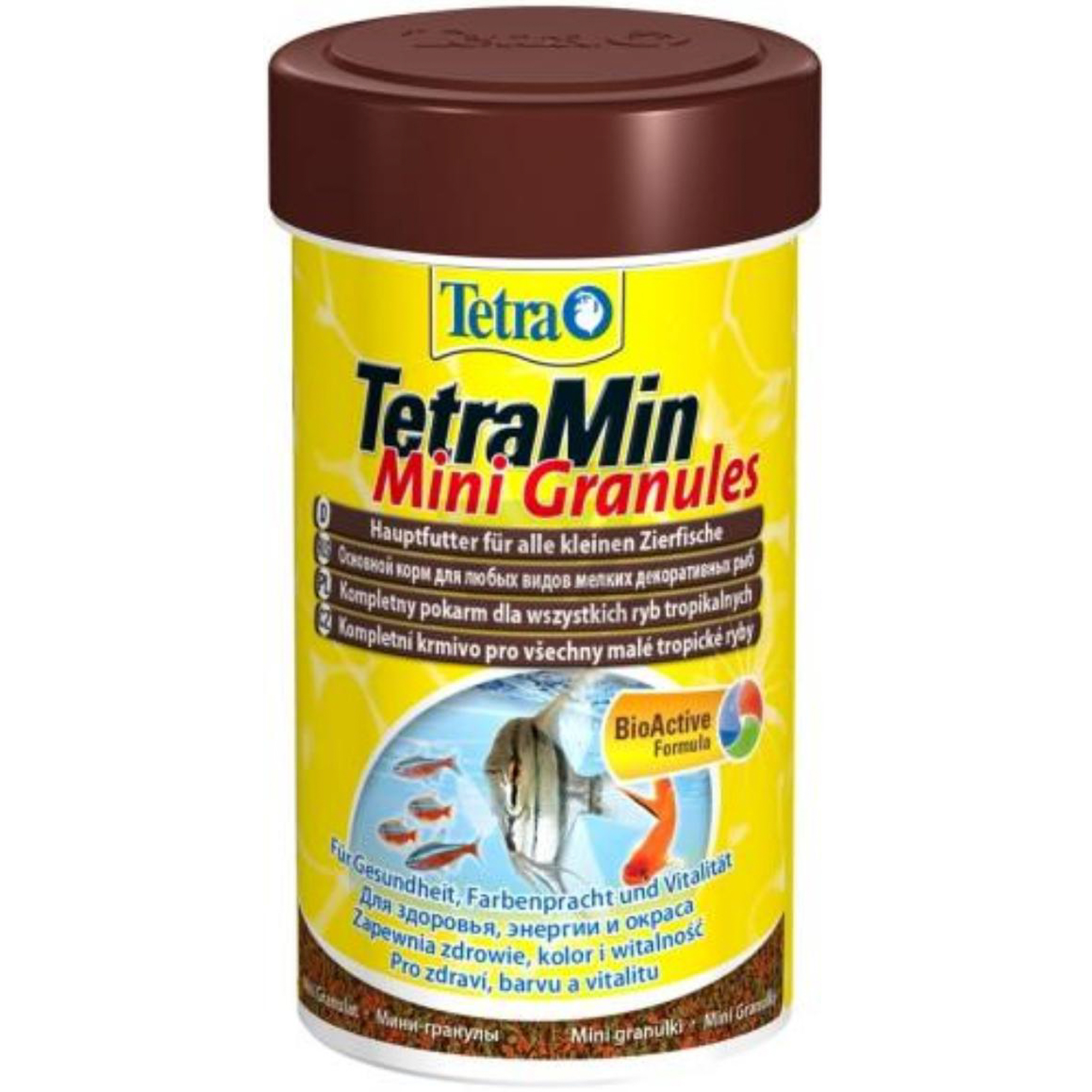 Корм для рыб TETRA Min Mini Granules 100мл, размер 4,7x4,7x8,3 см 199057 - фото 1