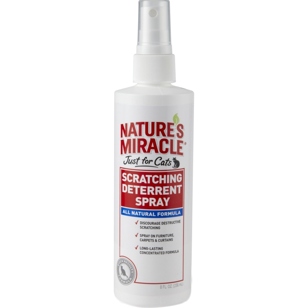 фото Спрей для кошек nature's miracle отпугивающий 236 мл natures miracle