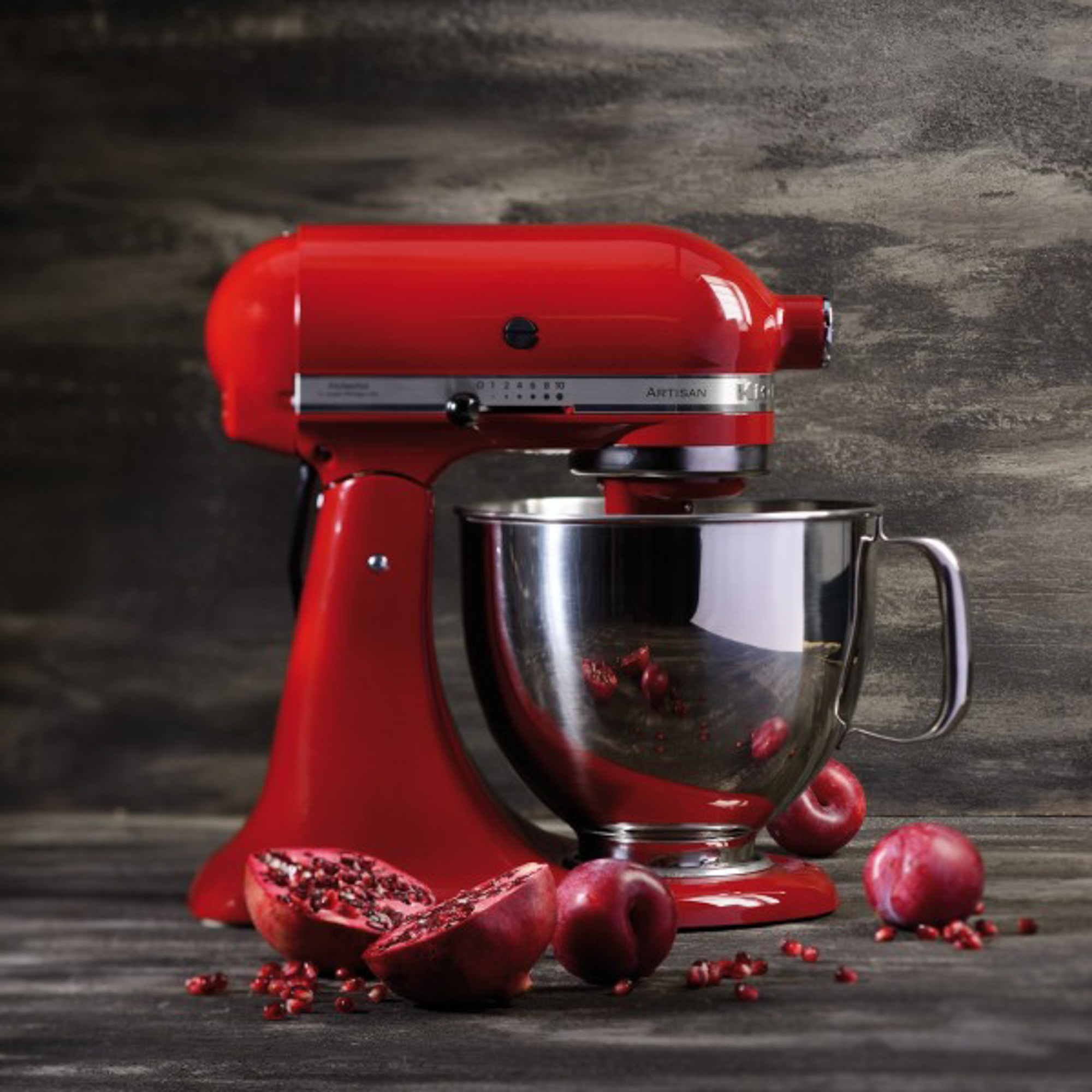 фото Миксер kitchenaid artisan 5ksm125eer красный