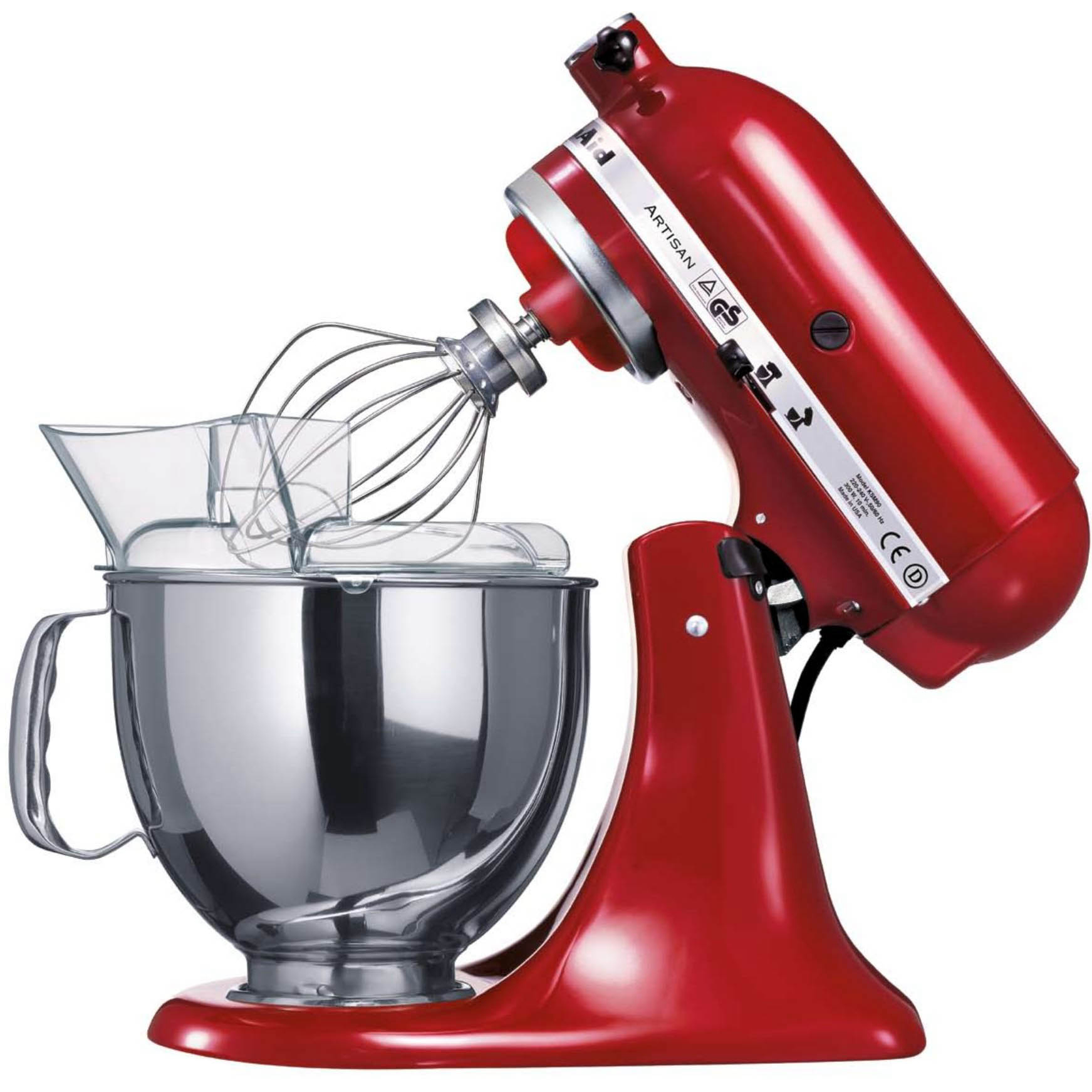 фото Миксер kitchenaid artisan 5ksm125eer красный