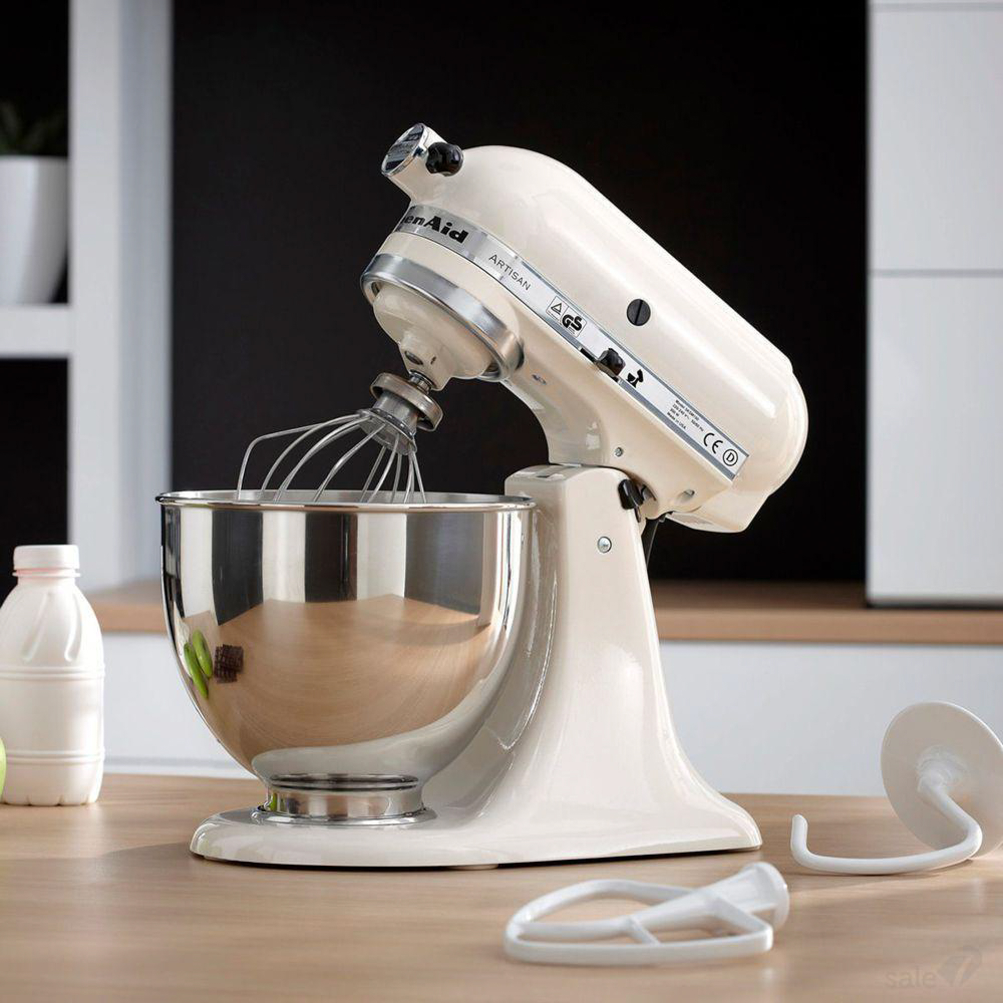 фото Миксер kitchenaid artisan 5ksm125eac кремовый