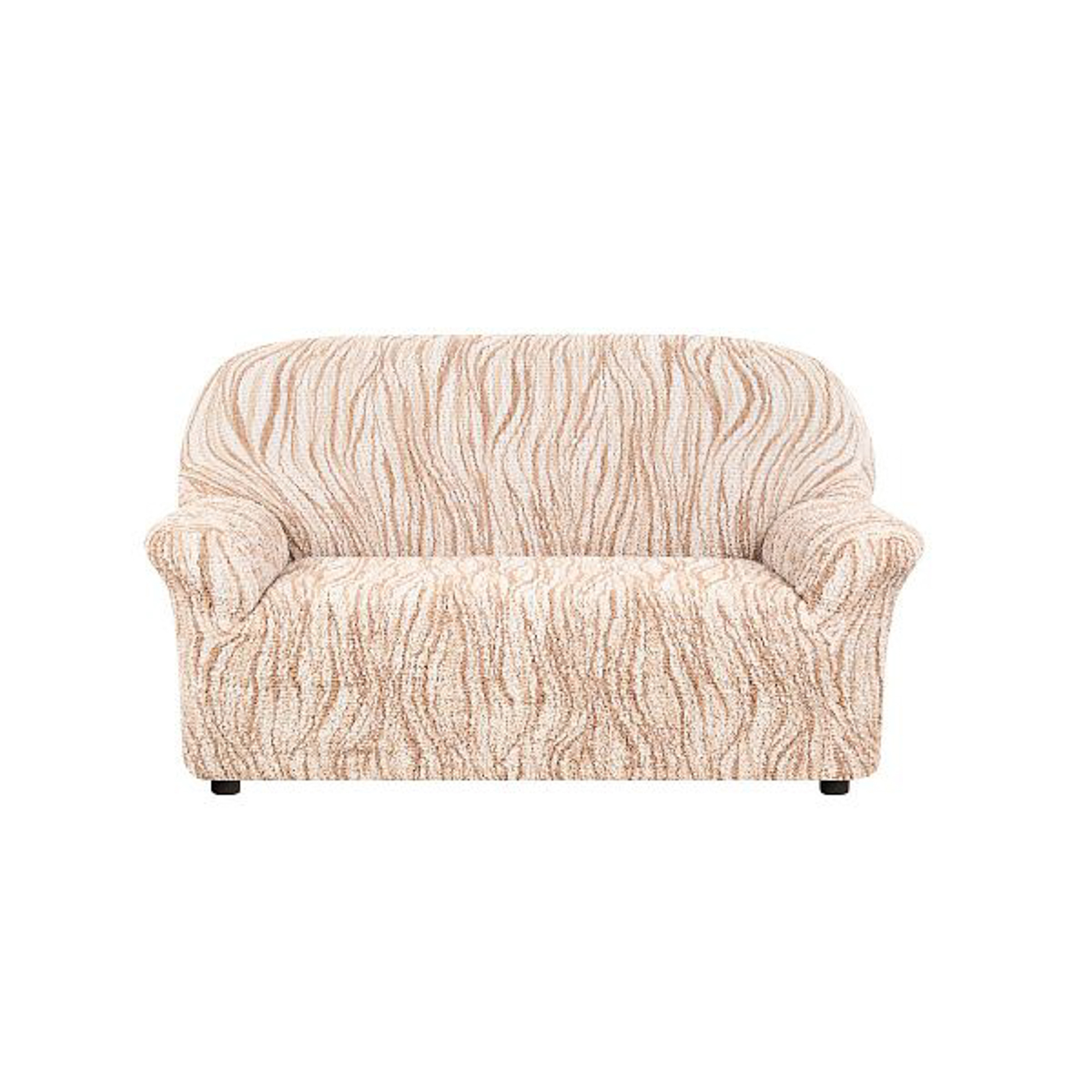 фото Чехол на 2-х местный диван виста элегант крем еврочехол