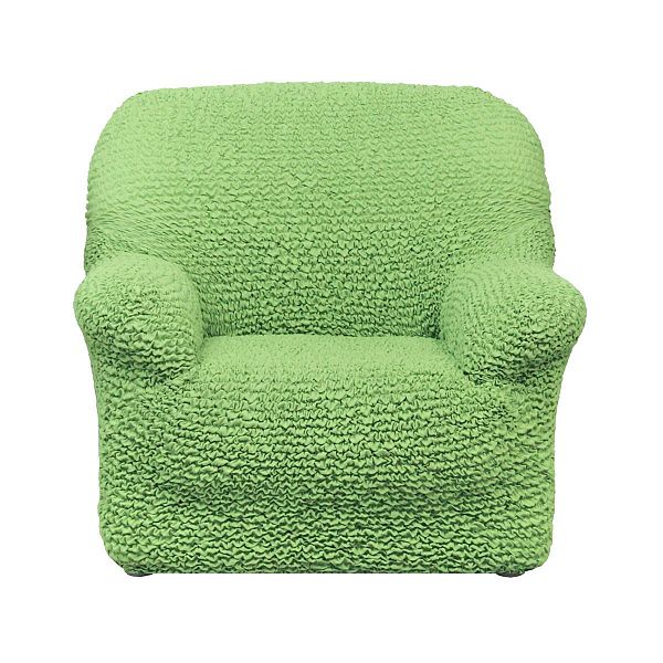 фото Чехол на кресло микрофибра зеленое яблоко еврочехол