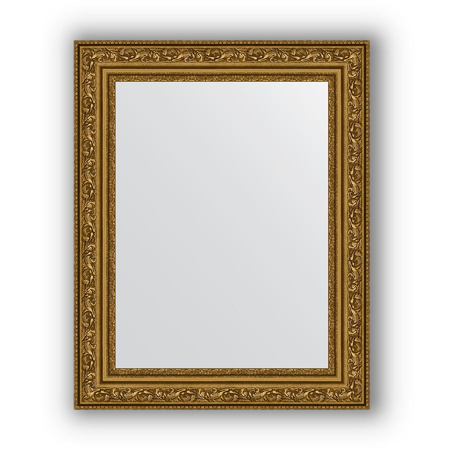 фото Зеркало в багетной раме evoform состаренное золото 40х50 см