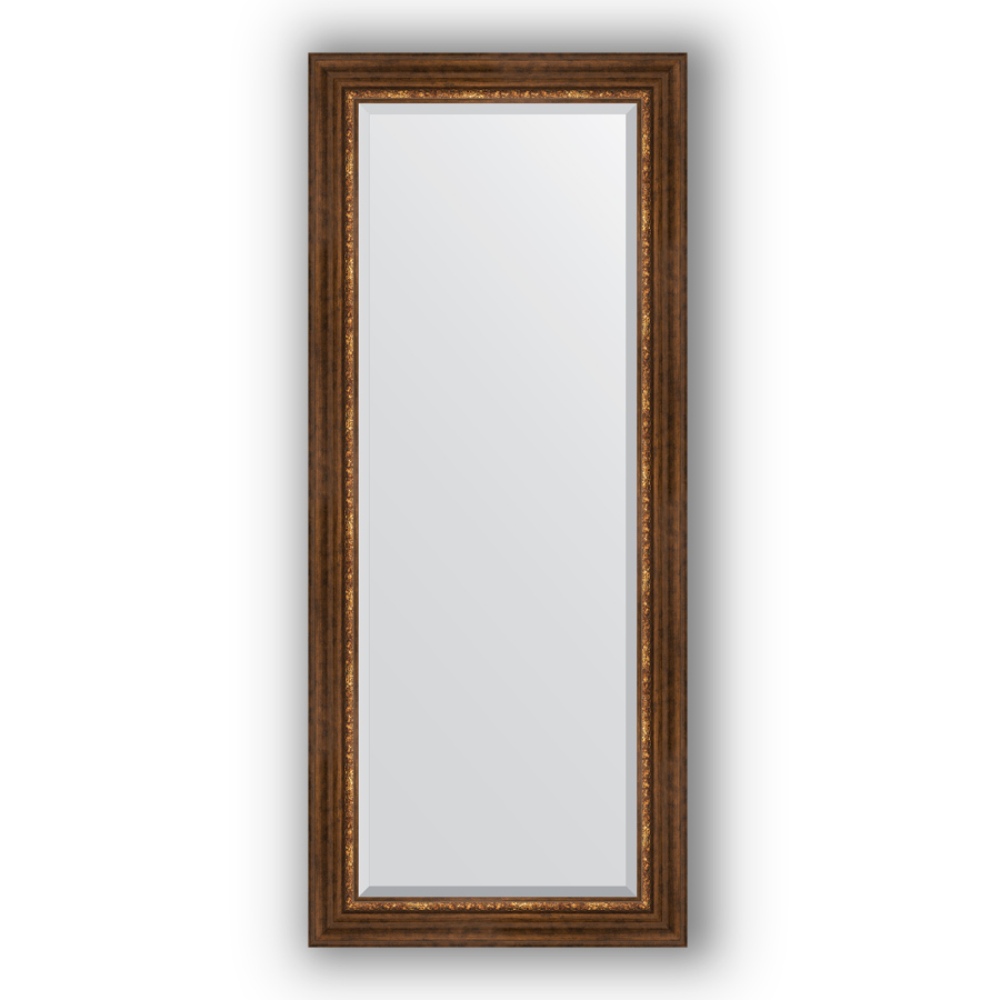 Зеркало с фацетом в багетной раме Evoform римская бронза 88 мм 66х156 см