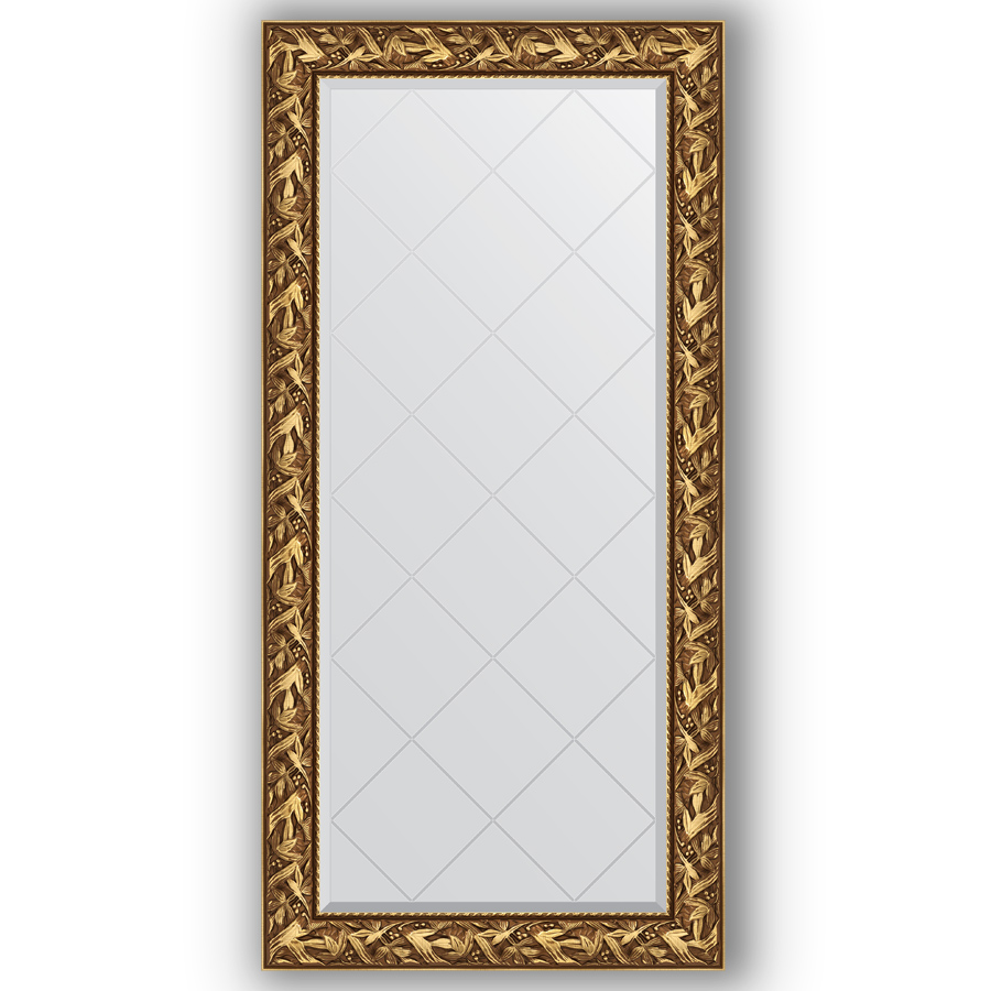 фото Зеркало в багетной раме evoform византия золото 79x161 см