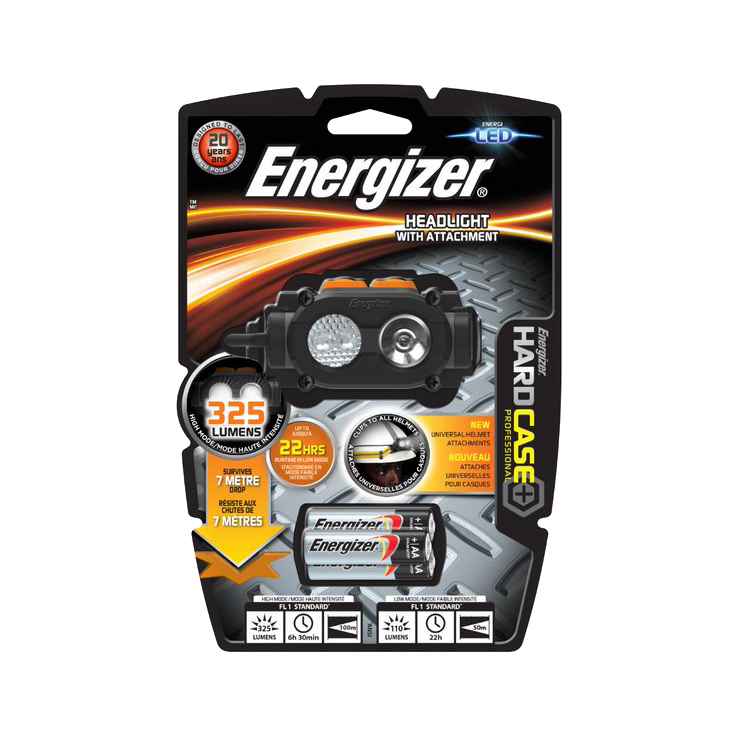 фото Фонарь налобный energizer hardcase professional rugged headlight 3аа