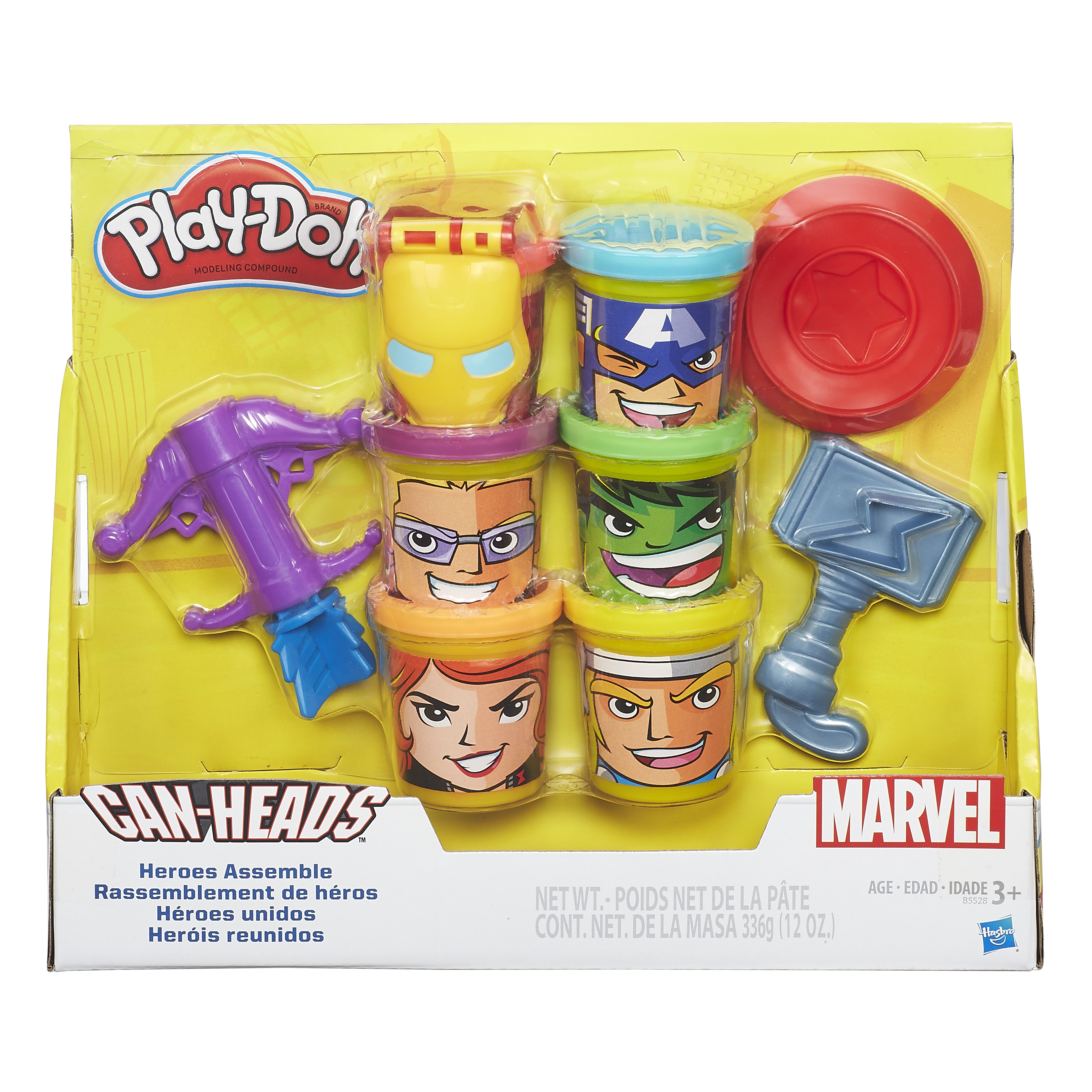 Игрушка Hasbro Play-Doh Коллекция героев мстителей
