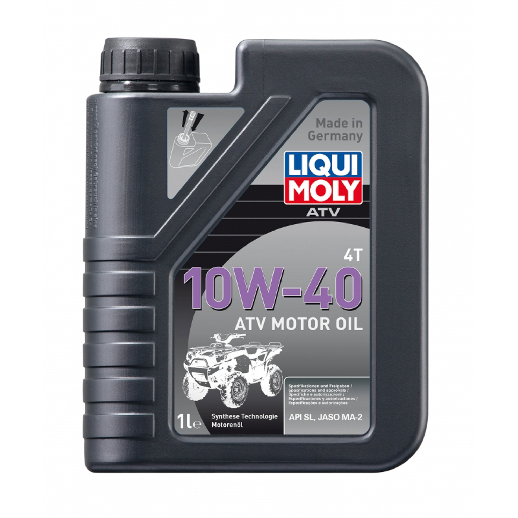 фото Масло для 4-тактных мотоциклов 10w-40 1л liqui moly