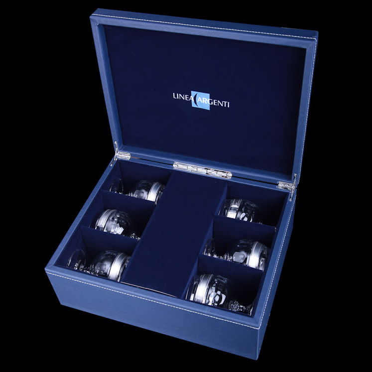 Набор бокалов для бренди Linea Argenti 320 мл 6 шт - фото 2