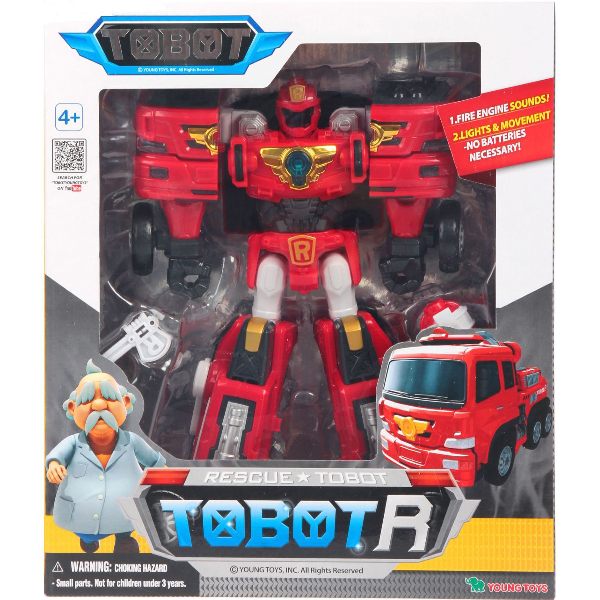 фото Робот-трансформер tobot r rescue