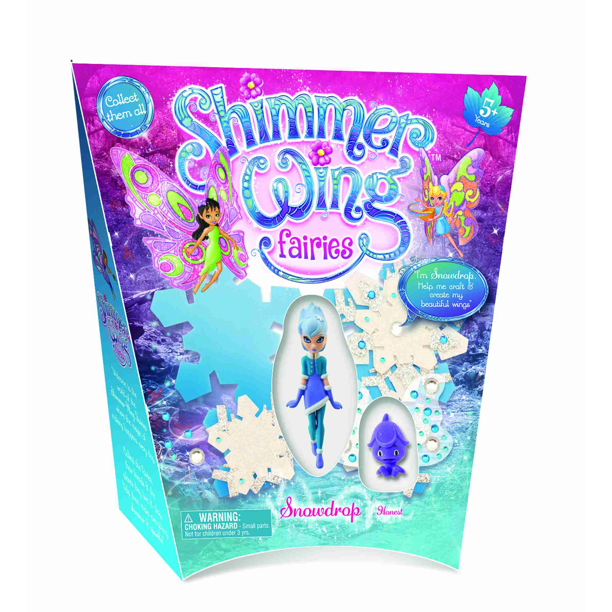 

Набор фея Снежинка, наклейки и стразы Shimmer Wing