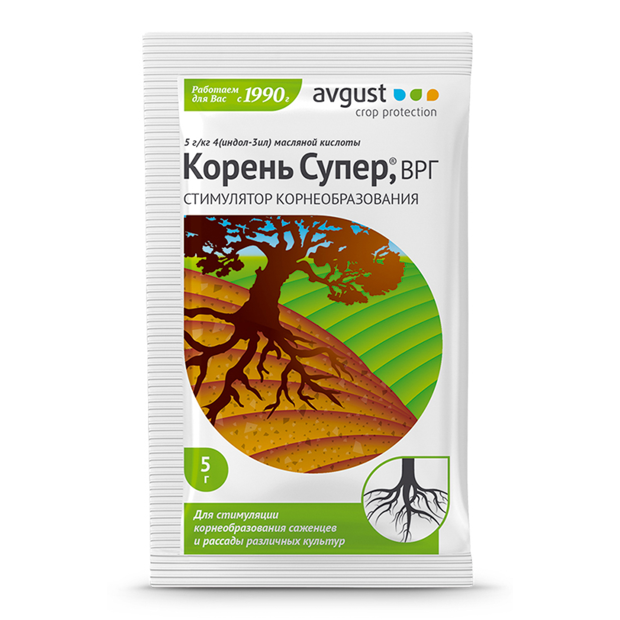 

Корень супер Avgust 5 г