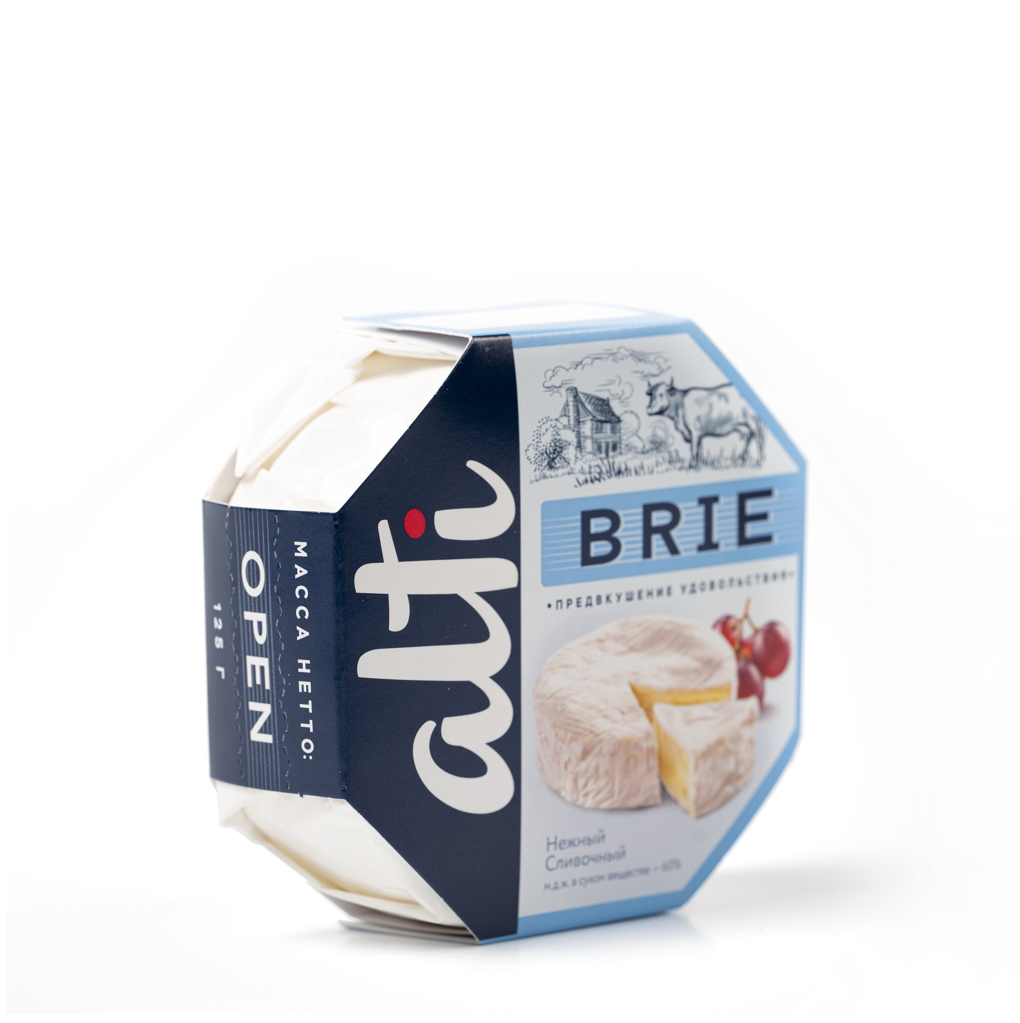 Сыр Alti Бри с белой плесенью 60% 125 г