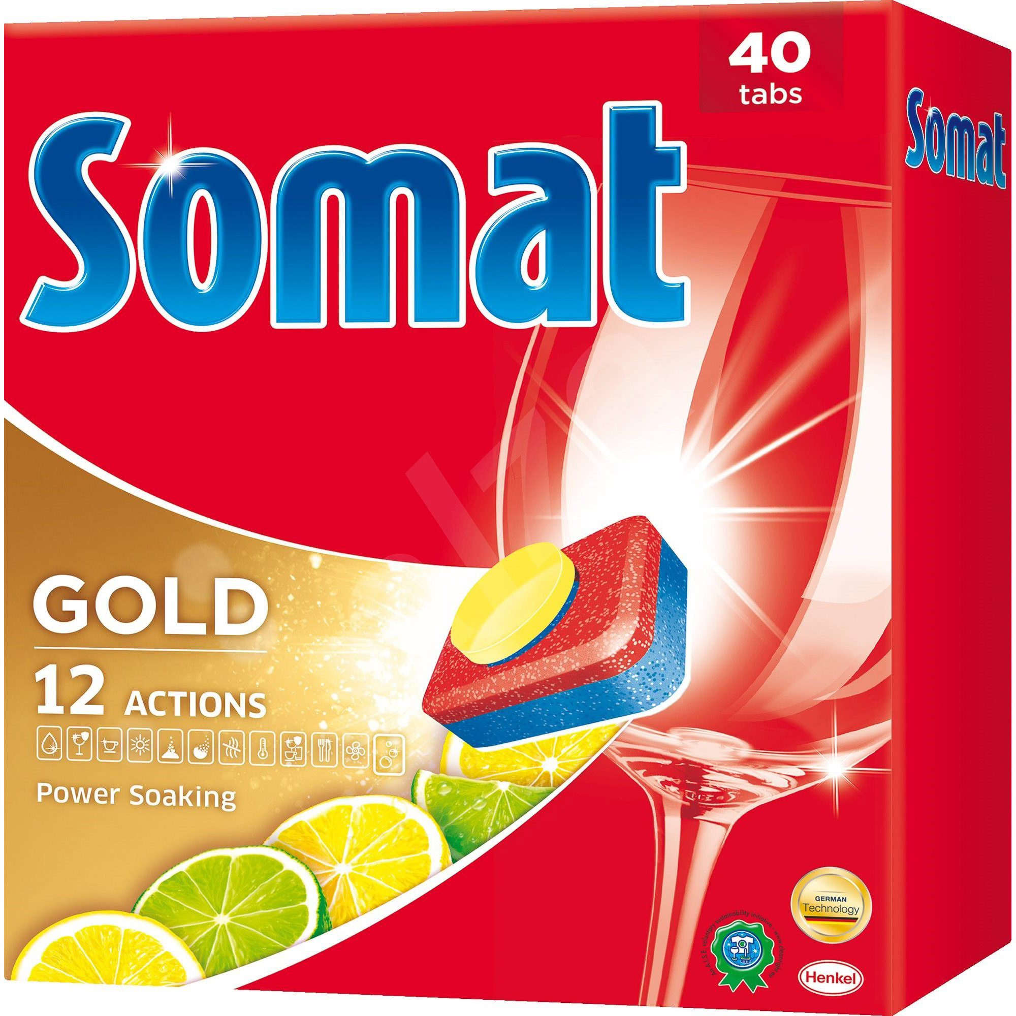 

Таблетки для посудомоечной машины Somat Gold 40 шт