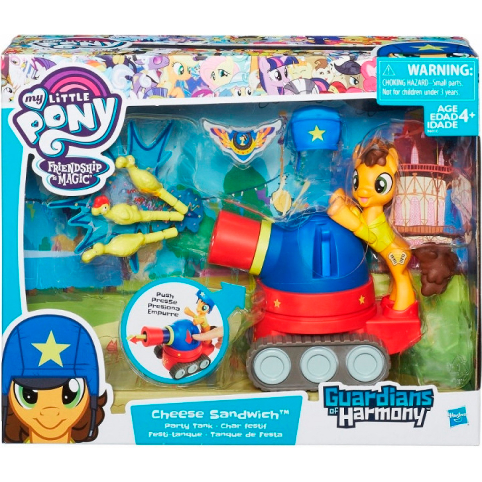 фото Игровой набор hasbro my little pony чиз сэндвич на праздничном танке