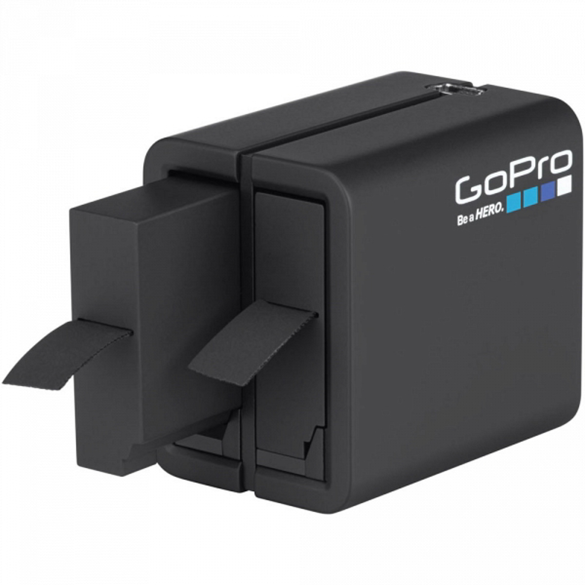 Зарядное устройство GoPro Dual Battery Charger + Battery AADBD-001-RU, цвет черный - фото 4