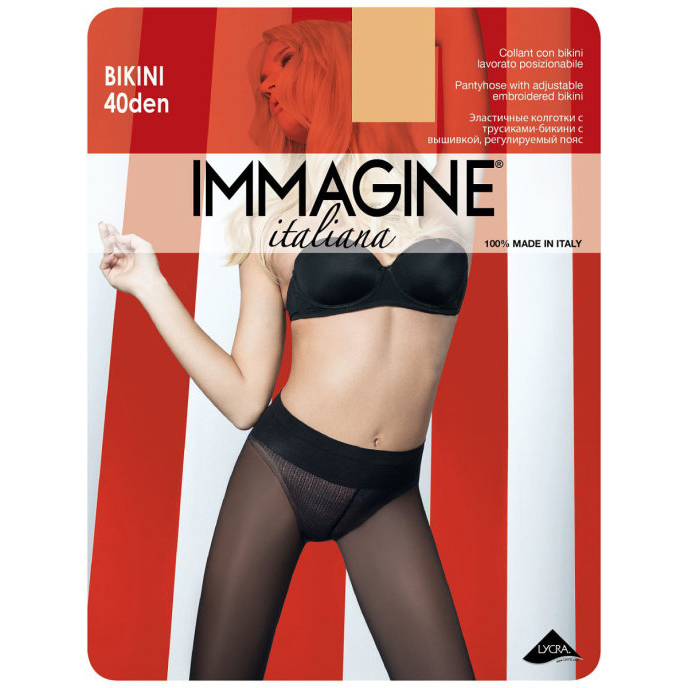 фото Колготки immagine bikini pesca 40 s/m