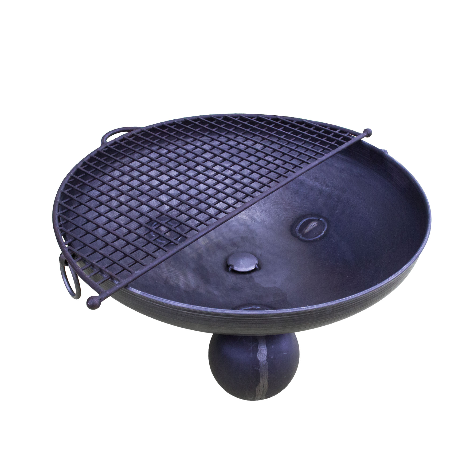 фото Очаг timothy ball stand с барбекю 80 см (bst80/bst80bbq)