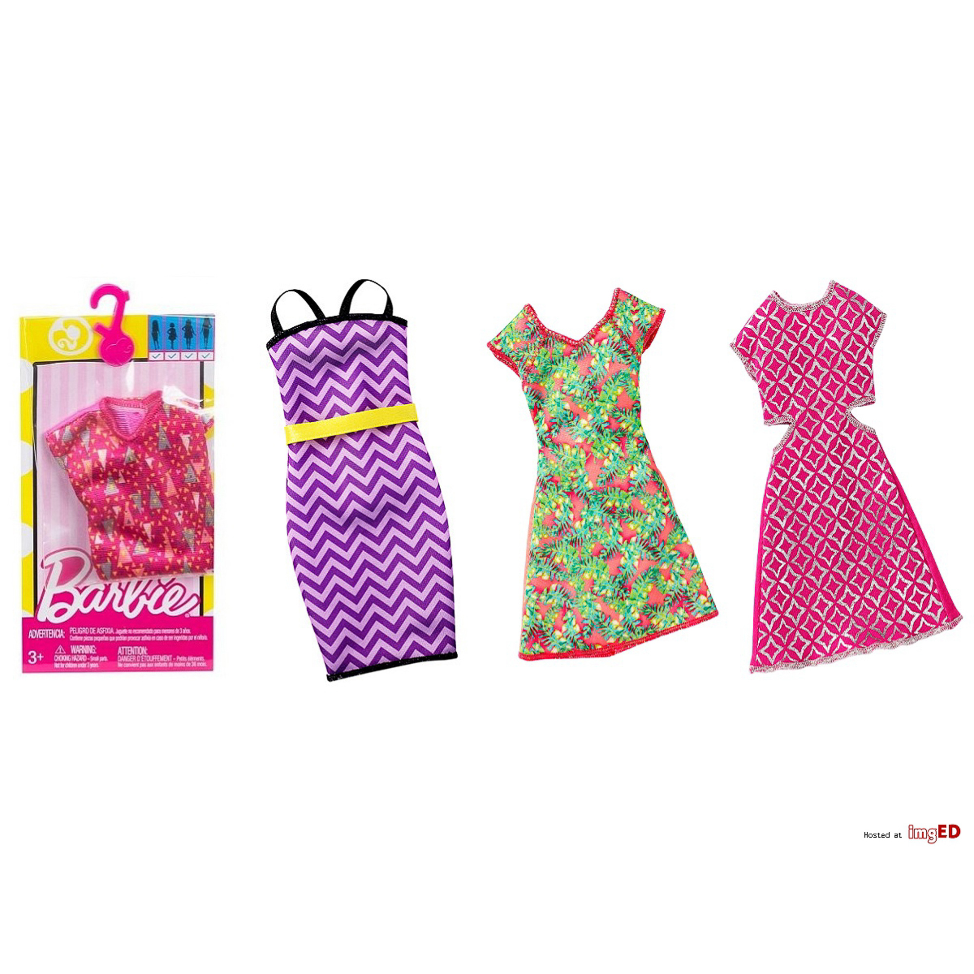 

Платья универсальные для кукол Barbie в ассортименте Mattel (FCT12)