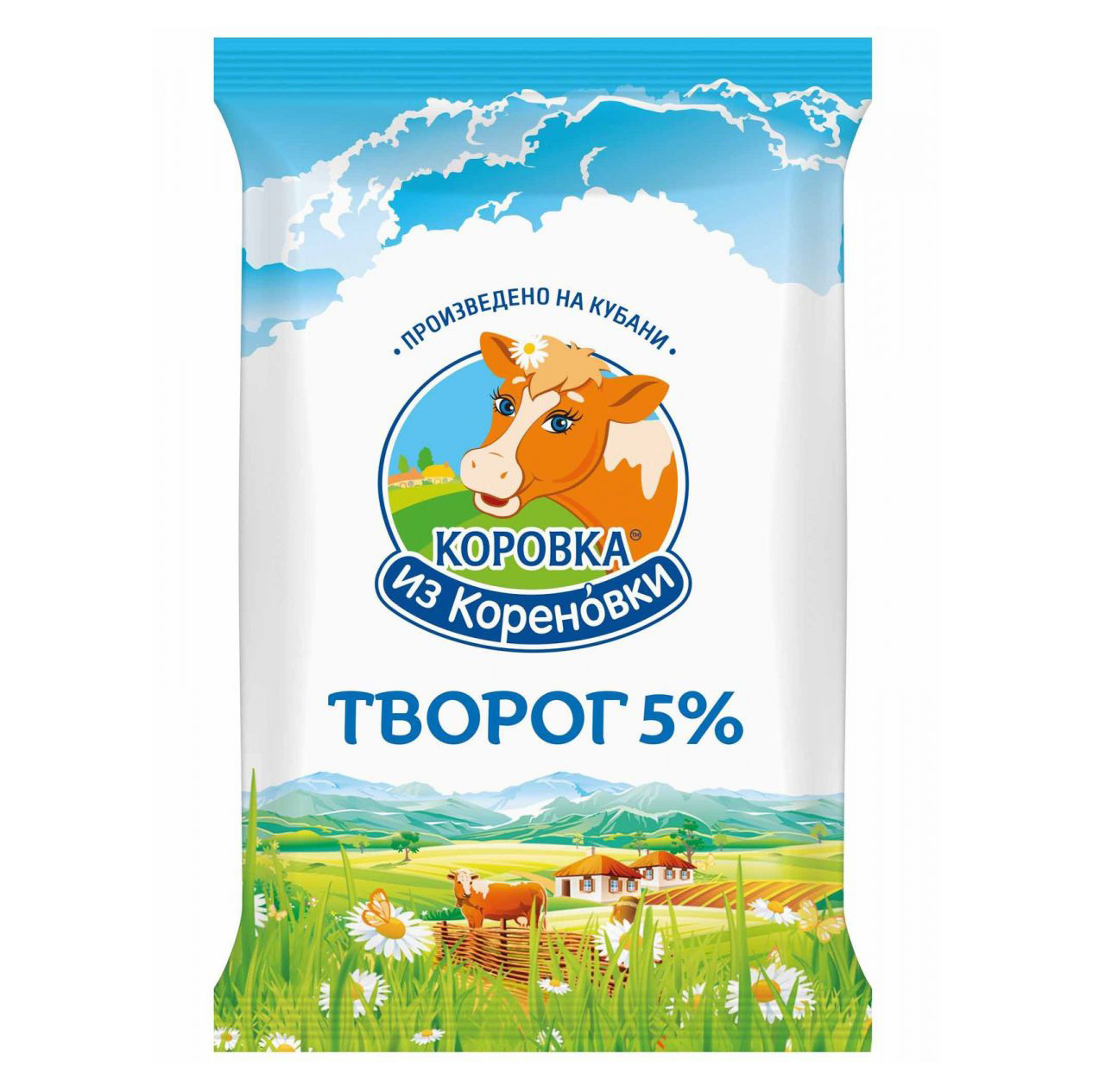 Творог Коровка из Кореновки 5% 180 г