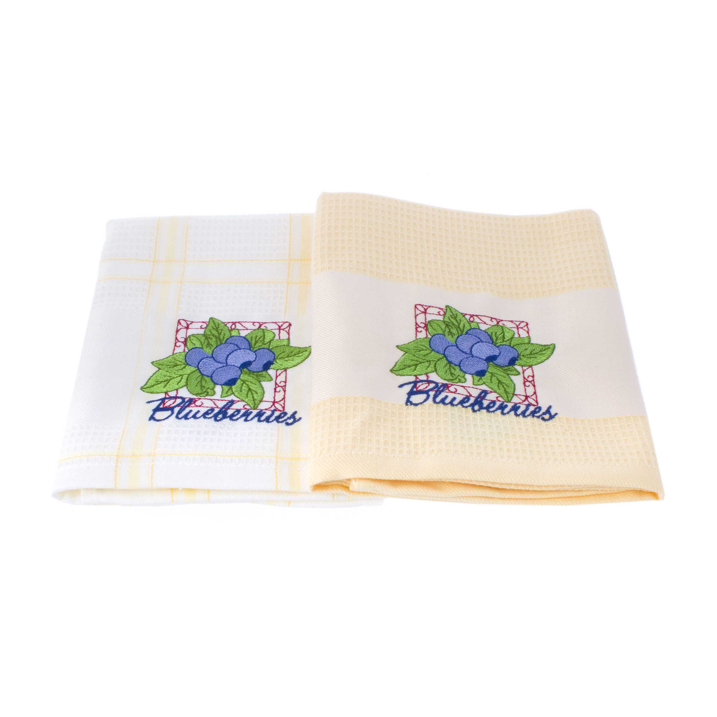 

Набор кухонных полотенец 2шт blueberries yel Asil 2017-10