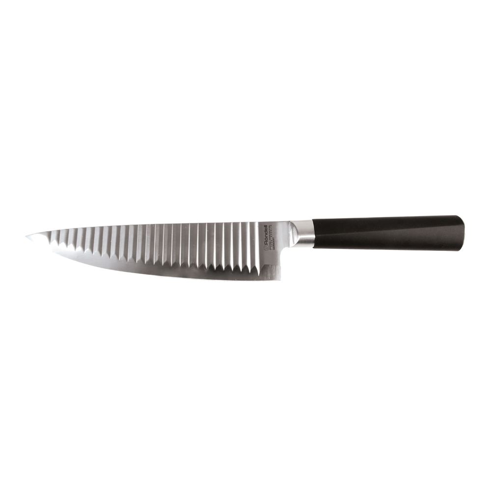 Нож поварской 20 см flamberg Rondell - фото 1