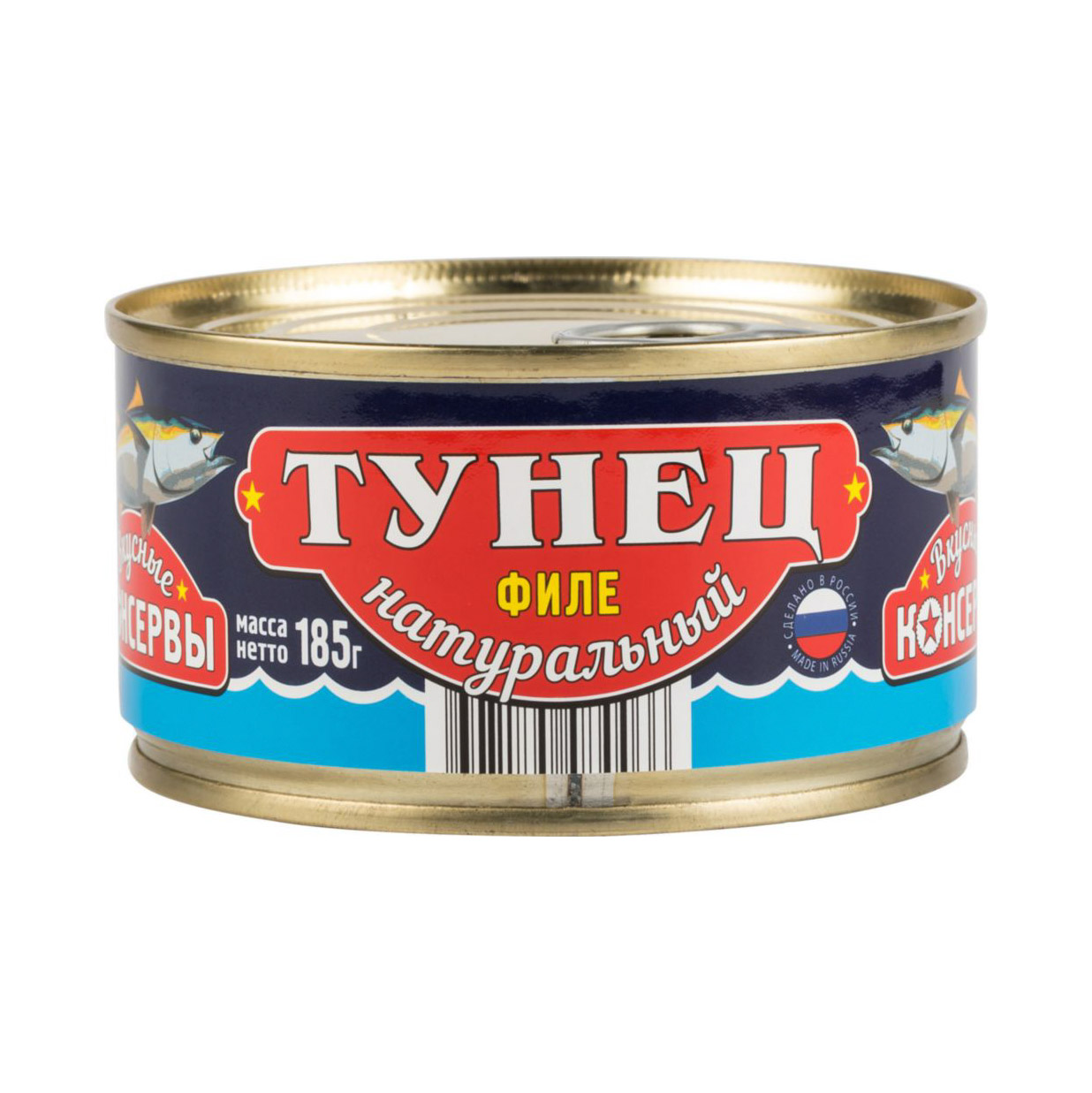 

Филе тунца Вкусные Консервы натуральное 185 г