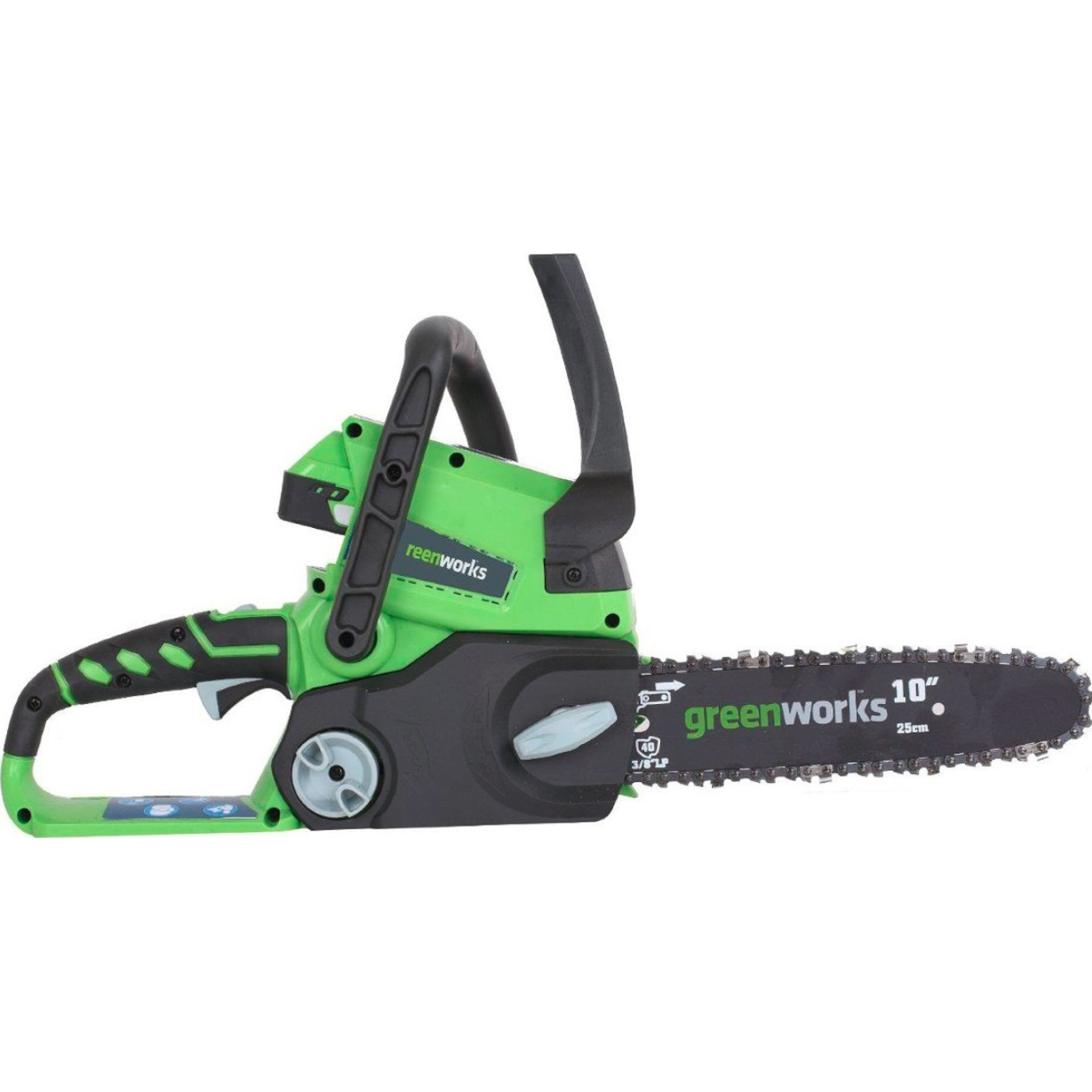 фото Пила цепная greenworks g24cs25k2 2000007va