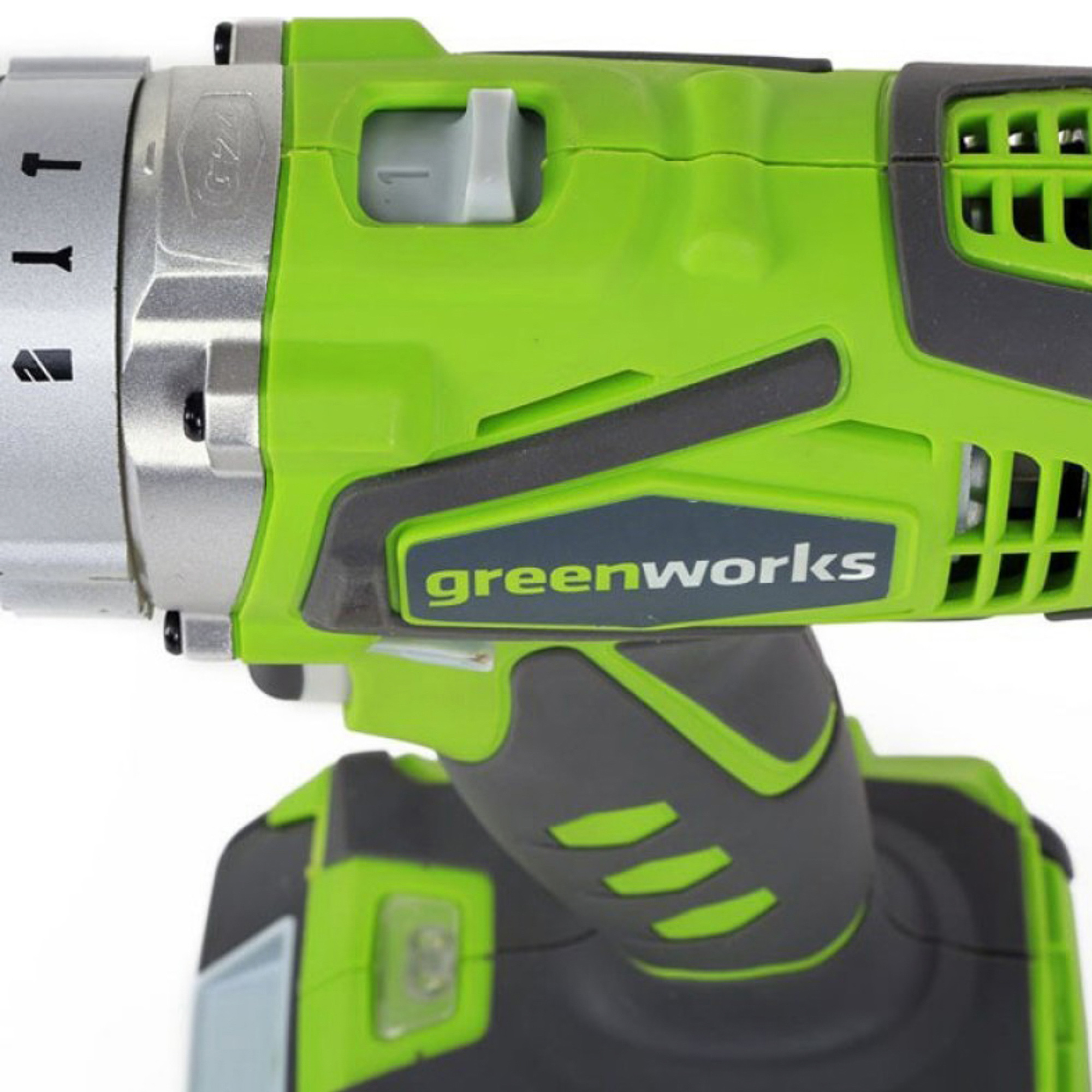 Дрель-шуруповерт Greenworks G24CDK2