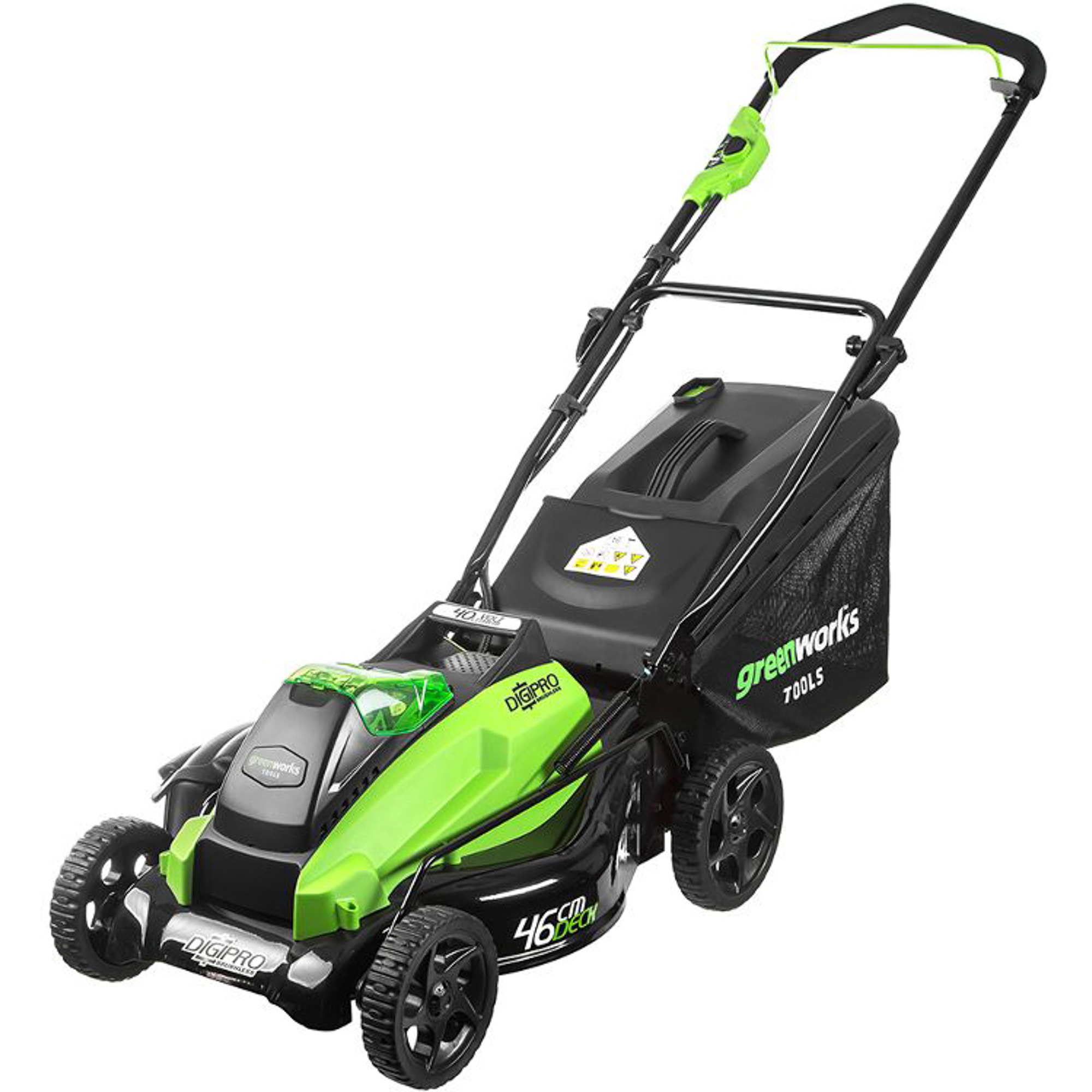 фото Газонокосилка greenworks digipro gd40lm45