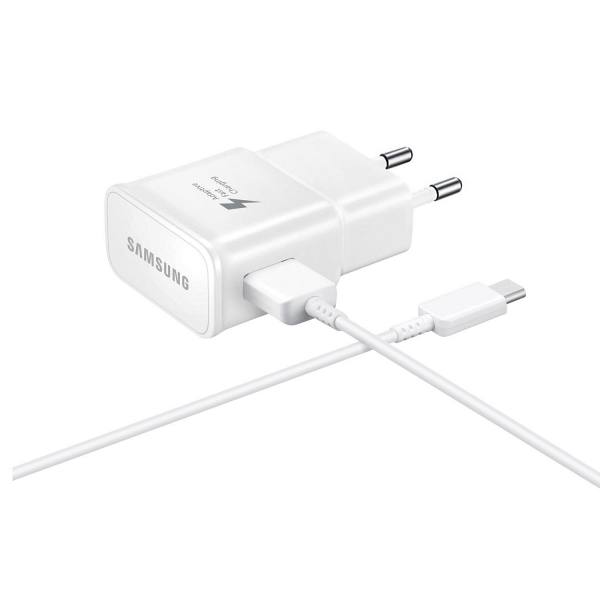 фото Сетевое зарядное устройство samsung fast charging ep-ta20ewecgru white