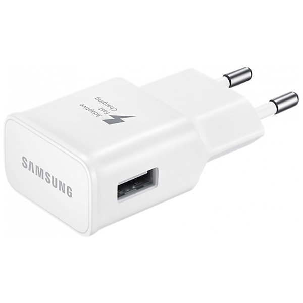 Сетевое зарядное устройство Samsung Fast Charging EP-TA20EWECGRU White, цвет белый - фото 2