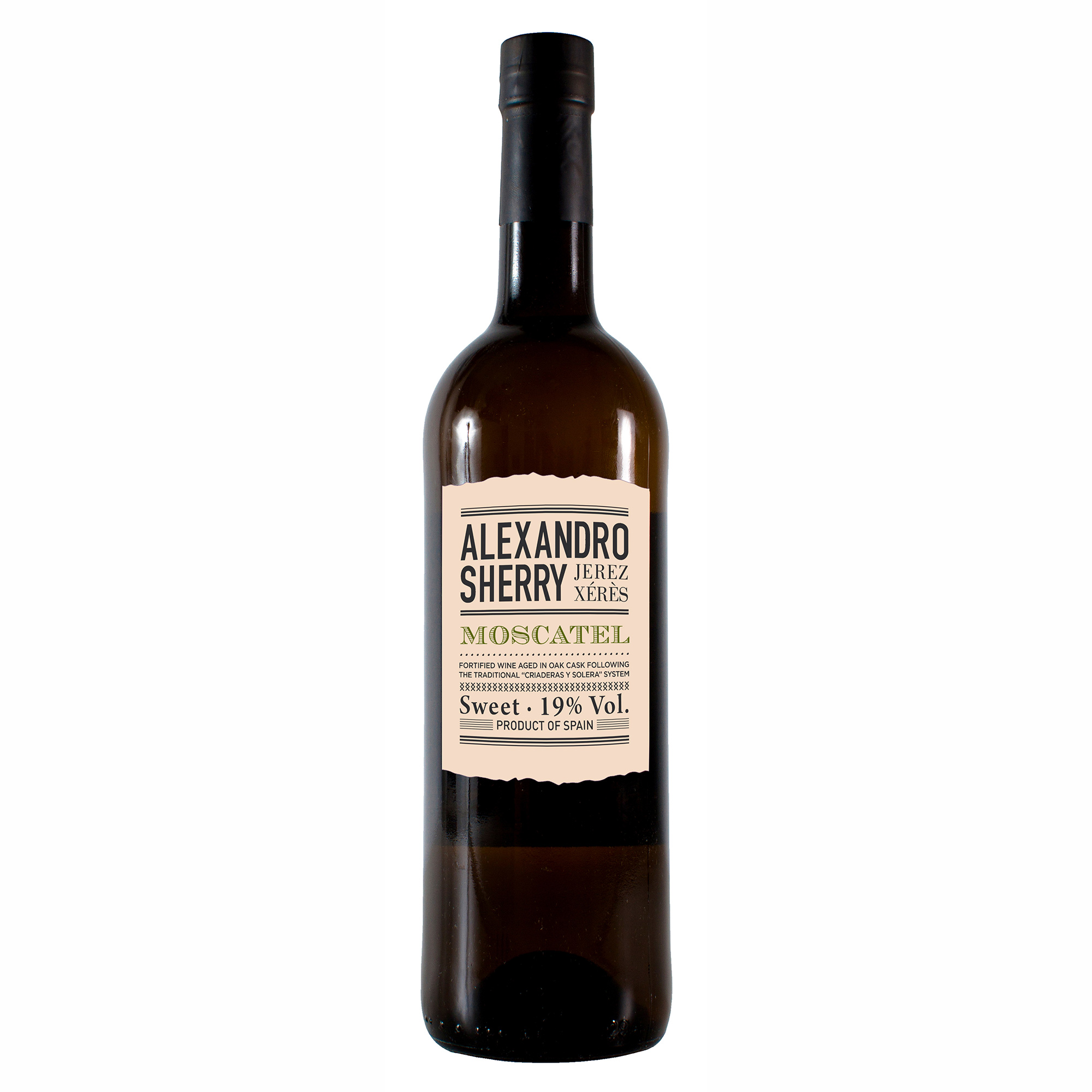 

Херес Alexandro Moscatel 19% 0,75 л