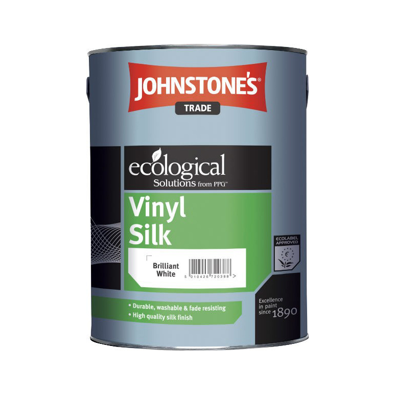 фото Краска johnstones vinil silk brilliant white 2,5 л