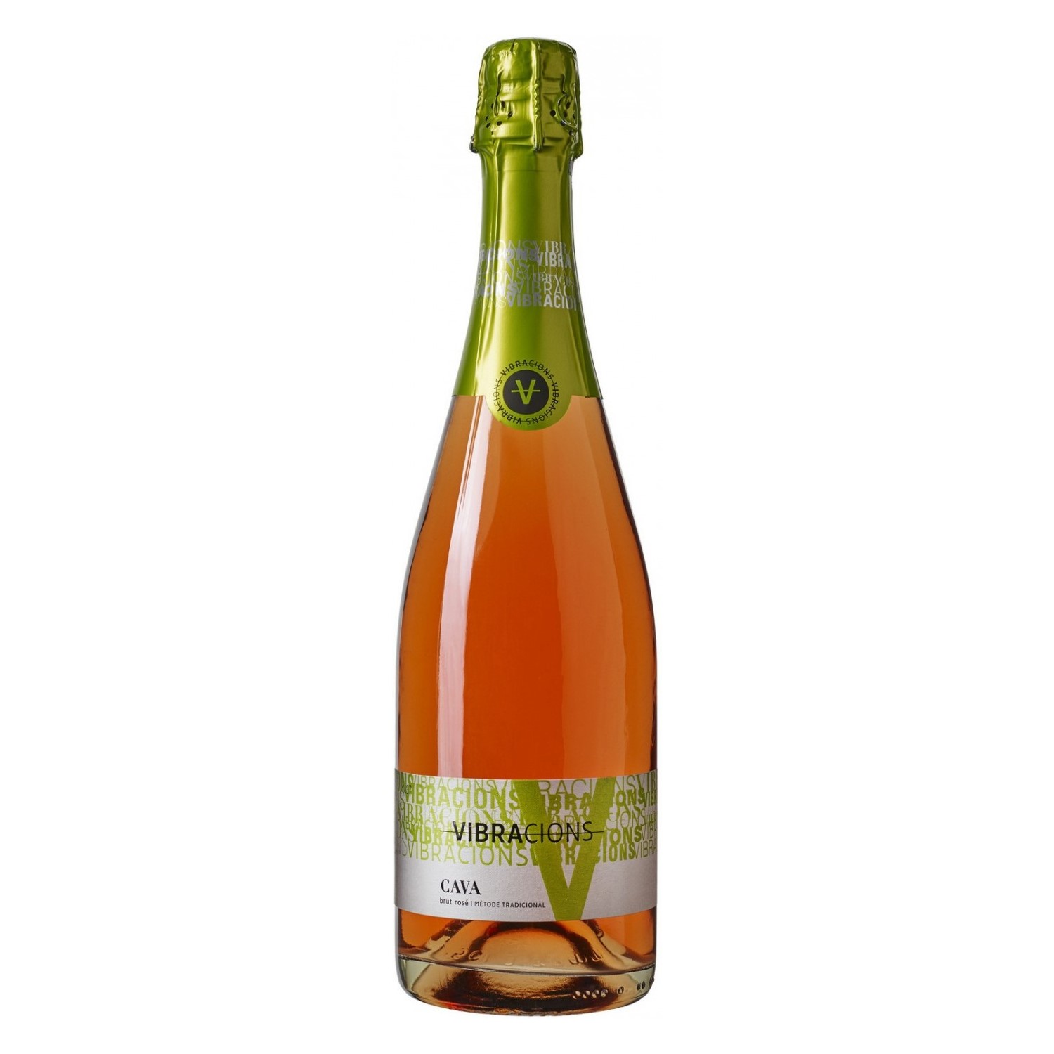 

Игристое вино Cavas Masachs "Vibracions" Cava Brut Rose 0,75 л, Нежный розовый