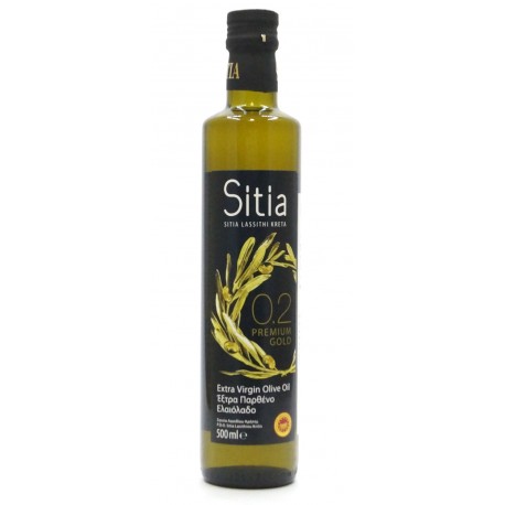 Масло оливковое SITIA P.D.O. Extra Virgin 0,2% 500 мл