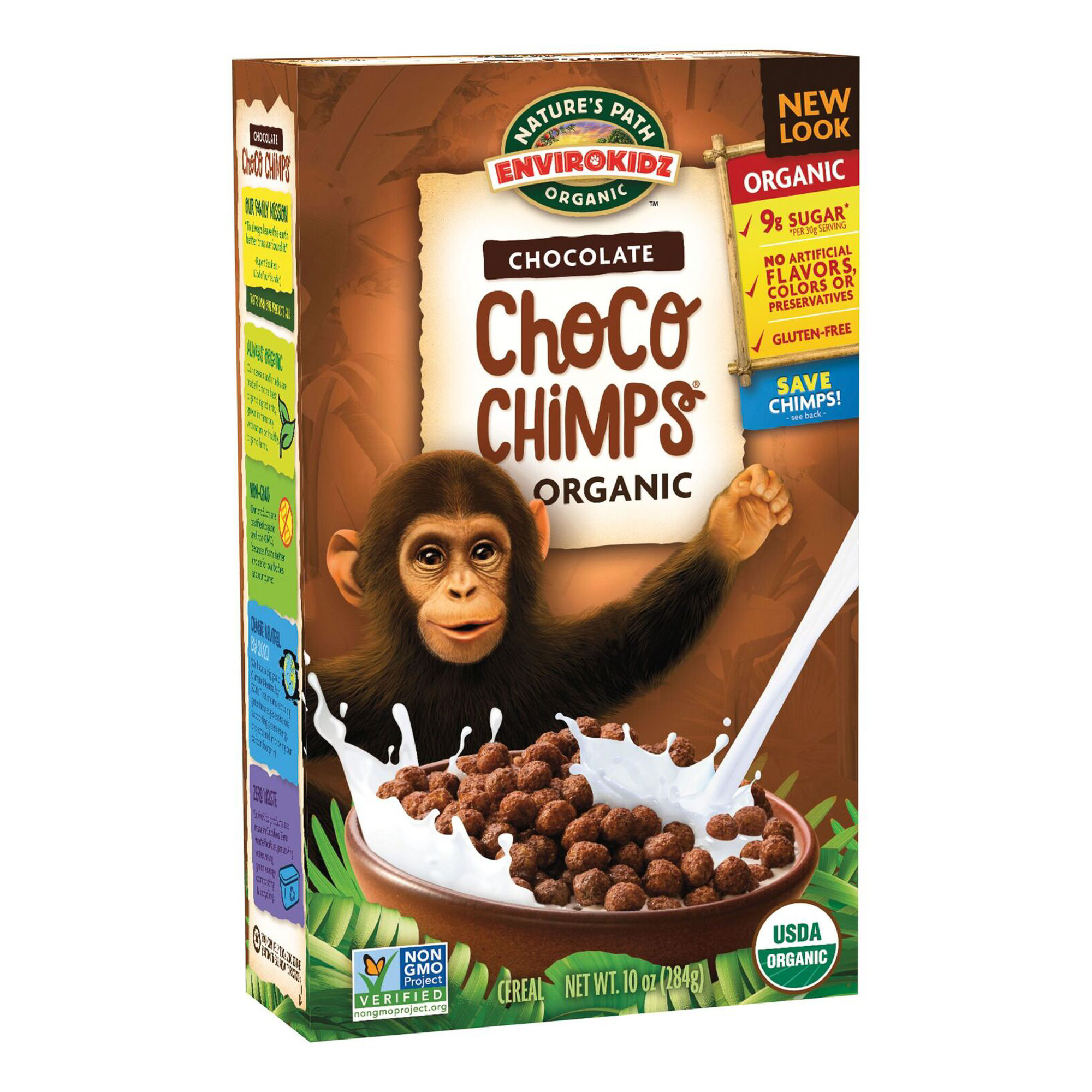 Кукурузные шоколадные шарики NATURE'S PATH Choco Chimps 284 г