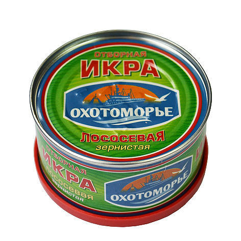 

Икра горбуши Охотоморье 100 г