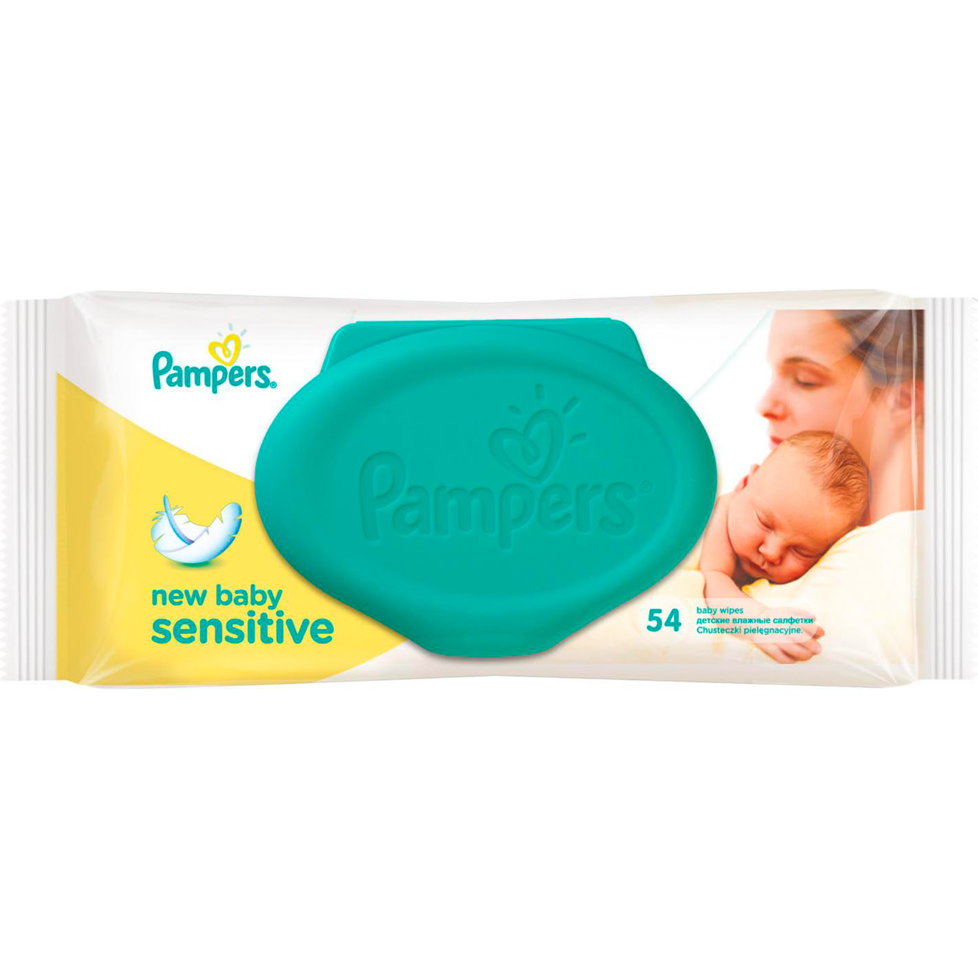 

Салфетки влажные Pampers New Baby Sensitive 54 шт