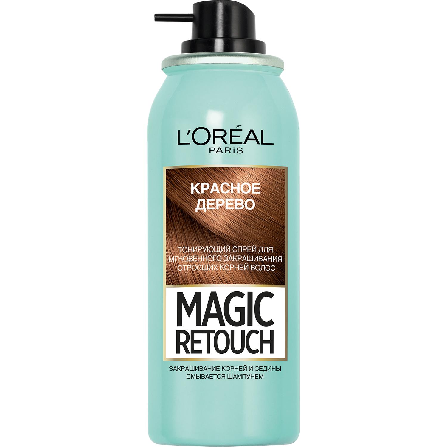 фото Тонирующий спрей для волос l'oreal paris magic retouch красное дерево l'oréal paris