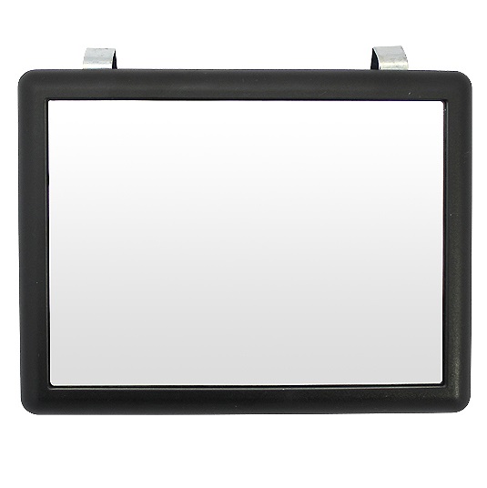 Зеркало внутрисалонное Autostandart 110х150 мм дополнительное на солнцезащитный козырёк - фото 1