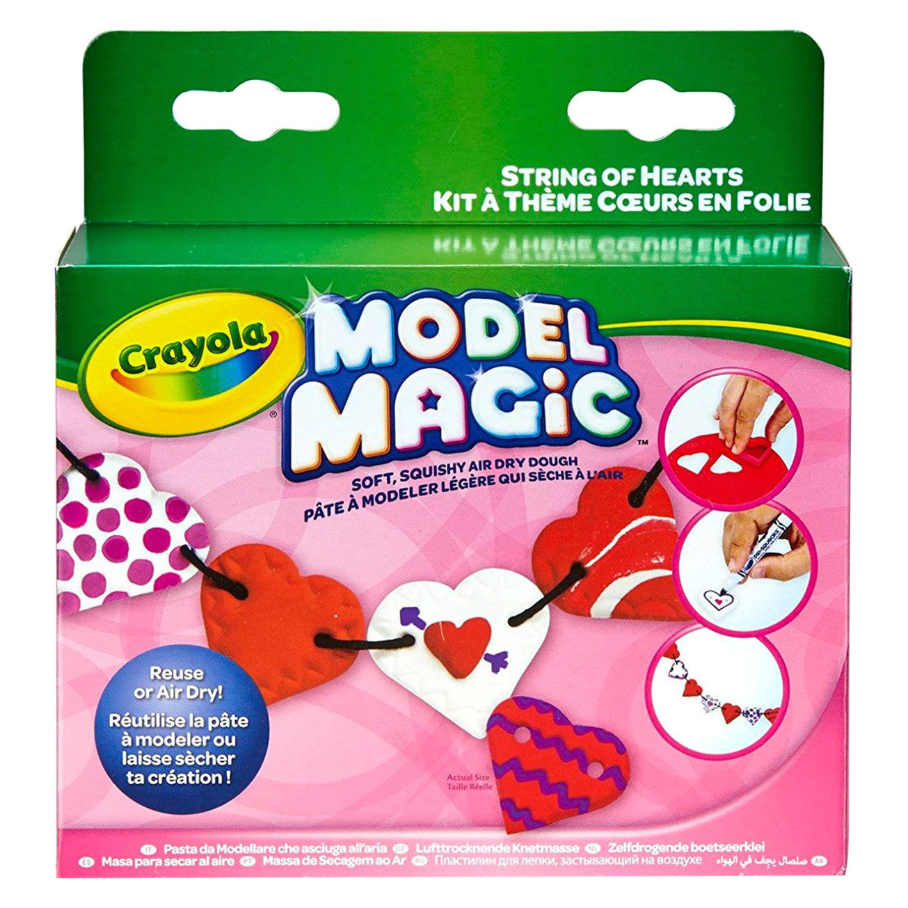 Набор волшебного пластилина Crayola Бусы из сердечек