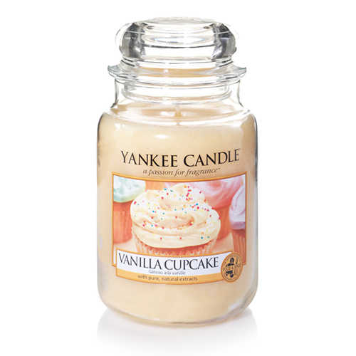 фото Ароматическая свеча yankee candle большая ванильный кекс 623 г