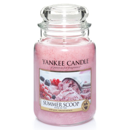 фото Ароматическая свеча yankee candle большая летнее мороженое 623 г