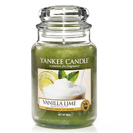 фото Аромасвеча в банке ваниль и лайм 1106730e yankee candle