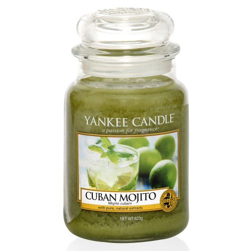 фото Ароматическая свеча yankee candle большая кубинский мохито 623 г